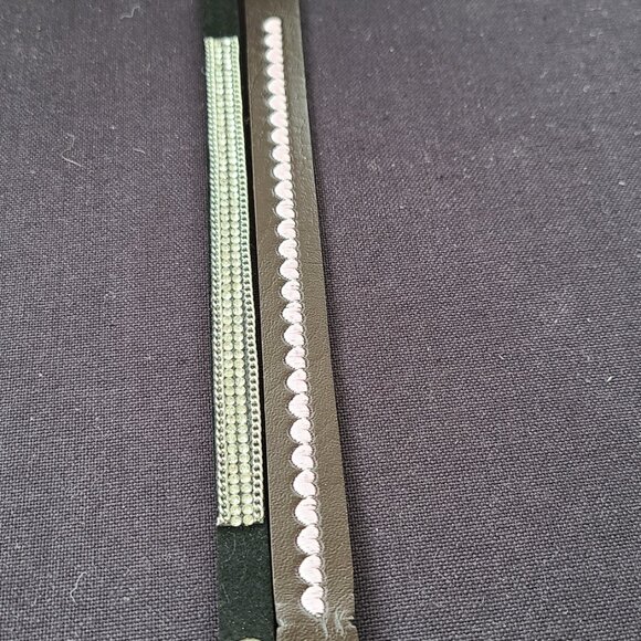 Copy of Brown NWT Swarovski Suede Wrap barcelet.  Brown and/or Light Grey - Picture 12 of 15